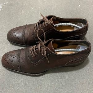 Tom Ford Oxford brown dress shoes